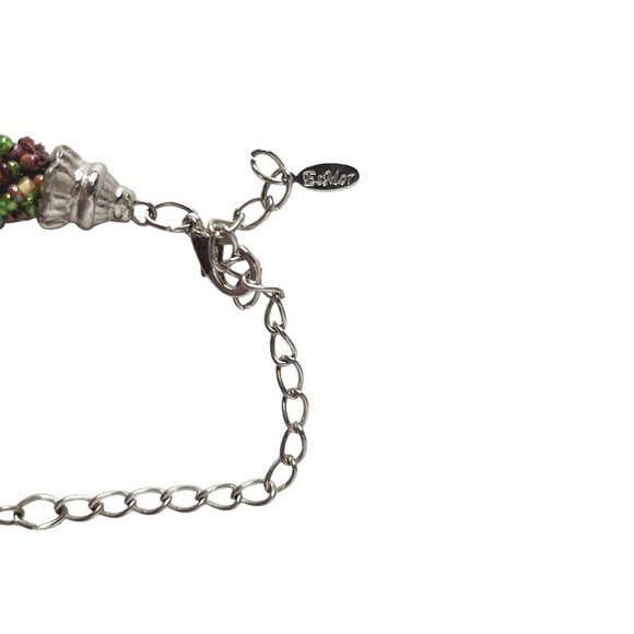 Vintage Esmore Beaded Multi Strand Torsade Necklace - Picture 2 of 5